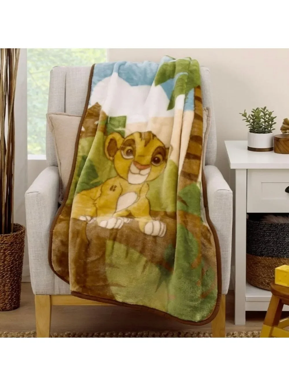 Disney Baby Lion King Blanket Simba Urban Jungle